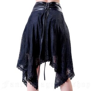 Killstar Iza Lace Mini Skirt